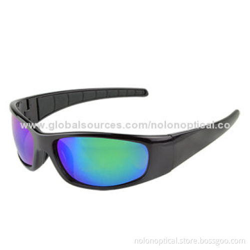 UV400 Eyelevel Polarized Sports Wrap Around Sunglasses Fishing Black